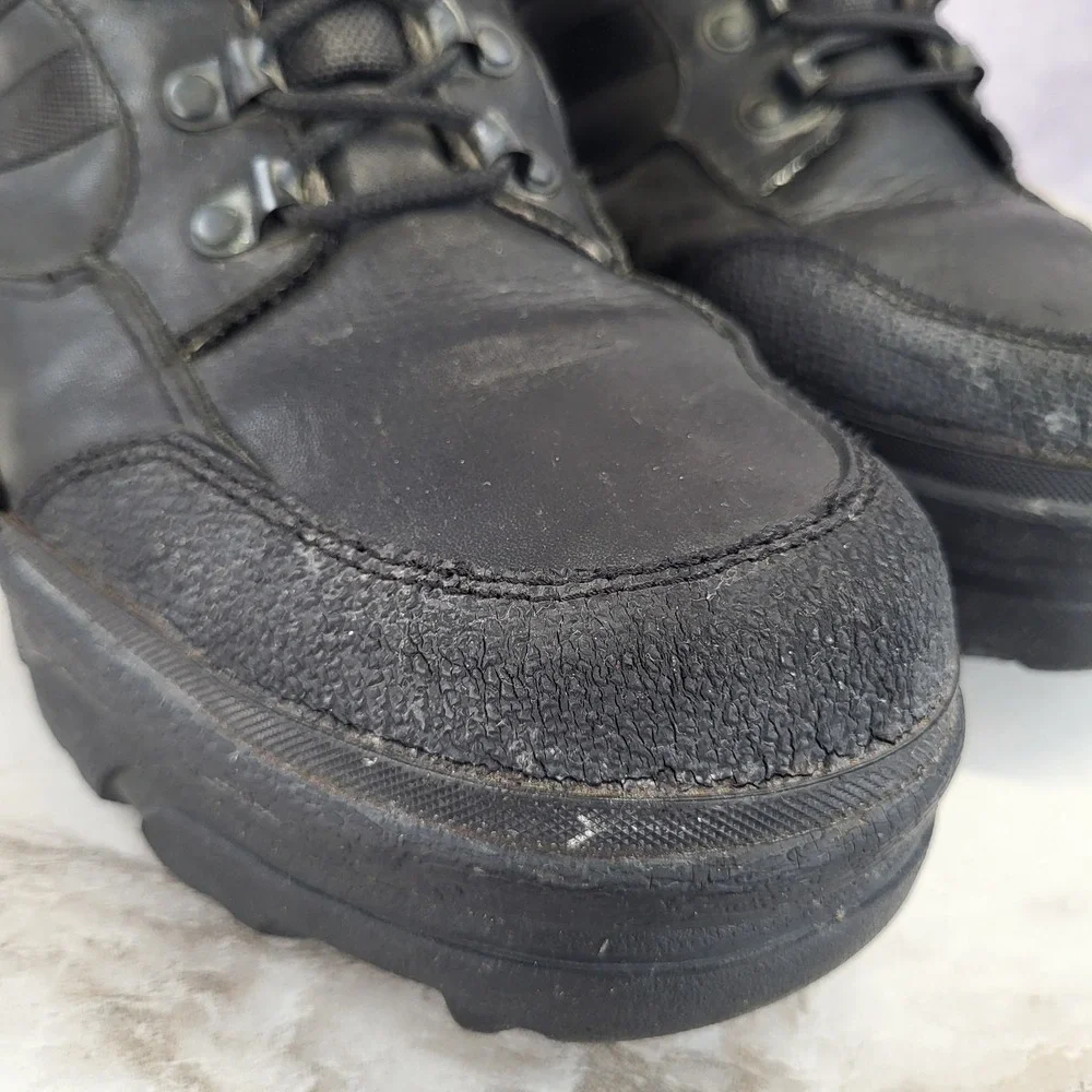 LEGENDS x Indy Soo Goodyear Waterproof Boots Men's Size 12 Black
